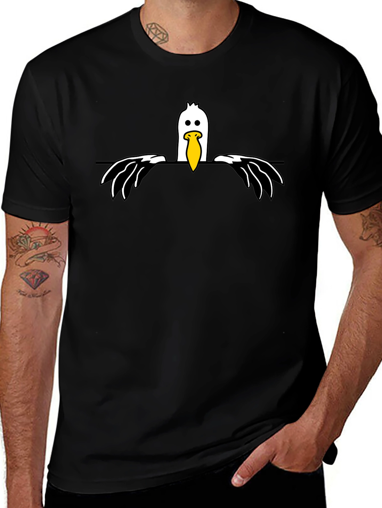 Funny Pelican T-Shirt Bird Lover Tee