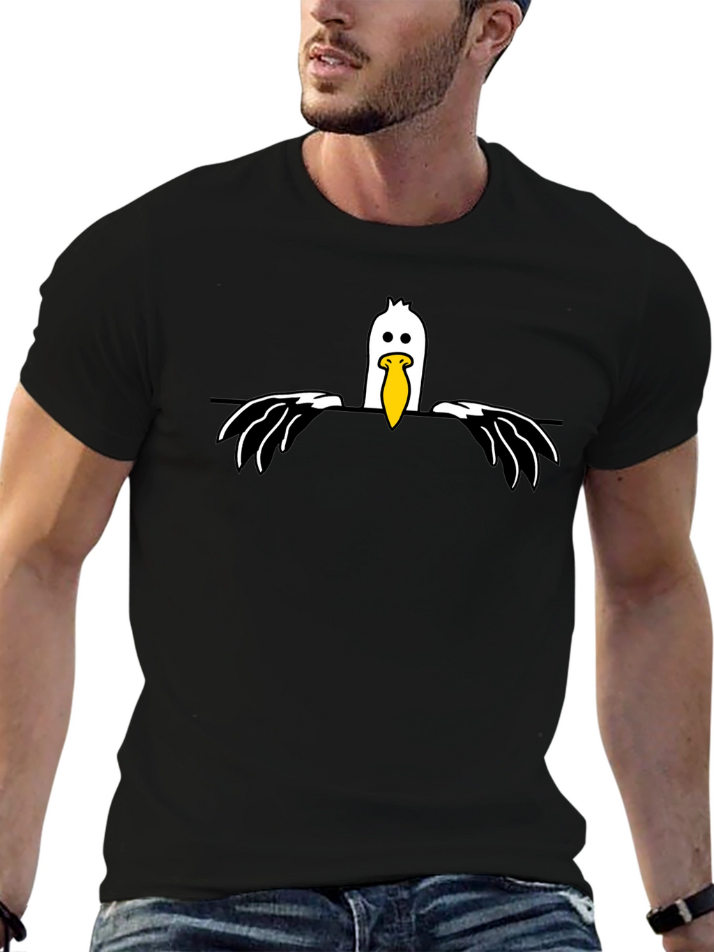 Funny Pelican T-Shirt Bird Lover Tee