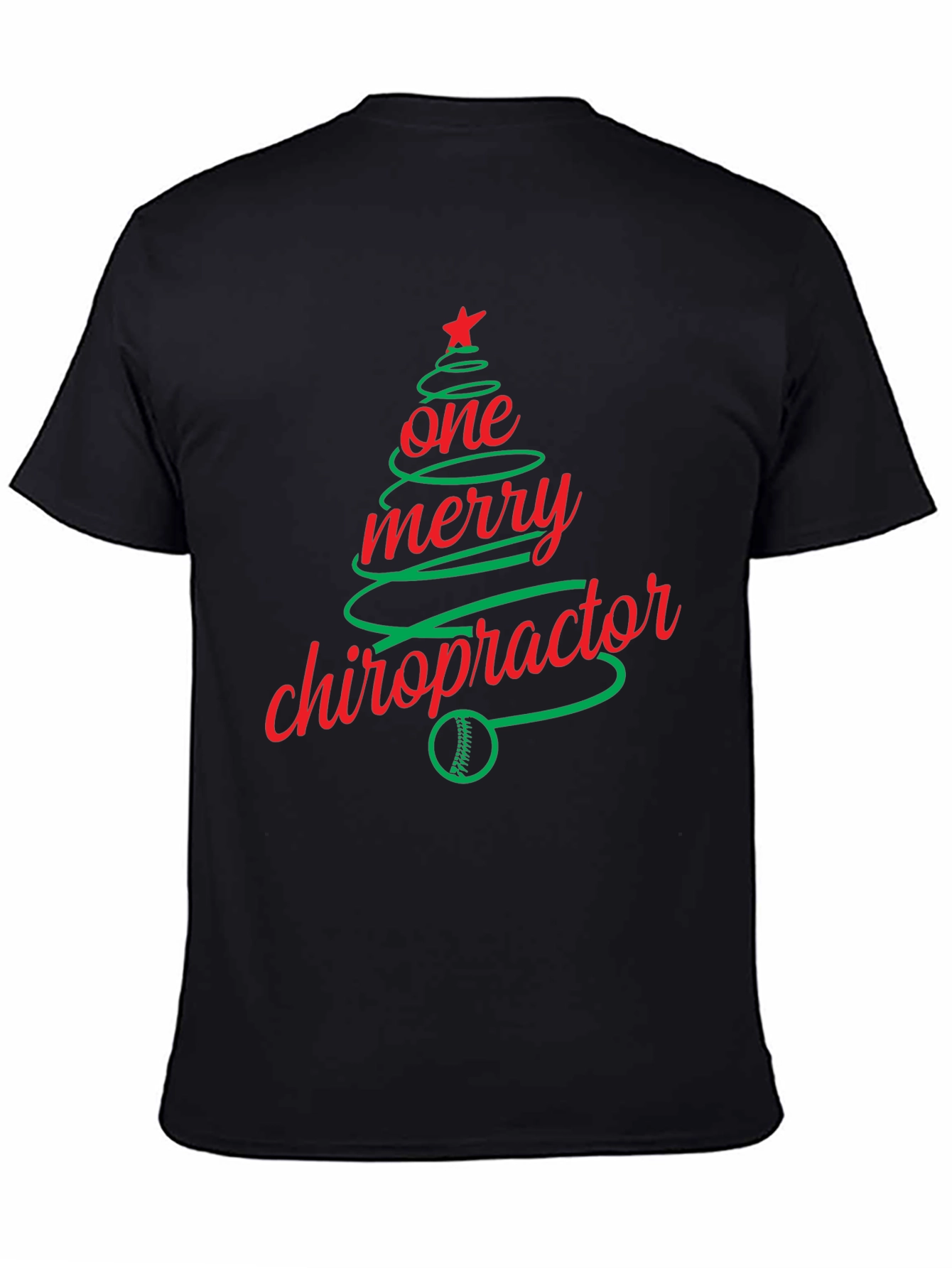 Festive Chiropractor Christmas T-Shirt