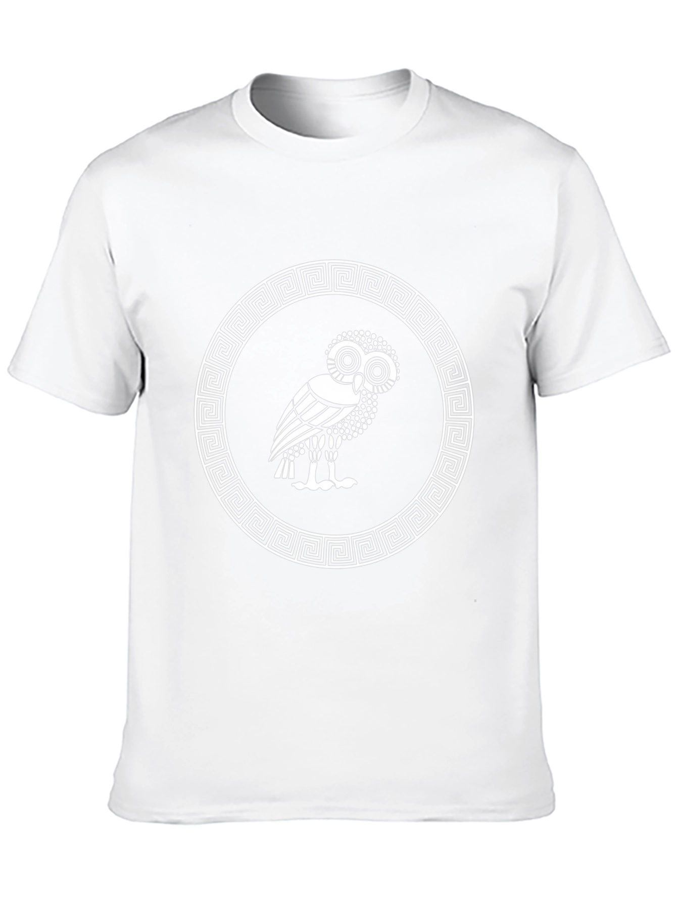 Owl T-Shirt - Ancient Greek Design