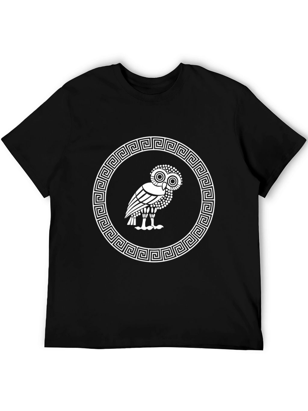 Owl T-Shirt - Ancient Greek Design