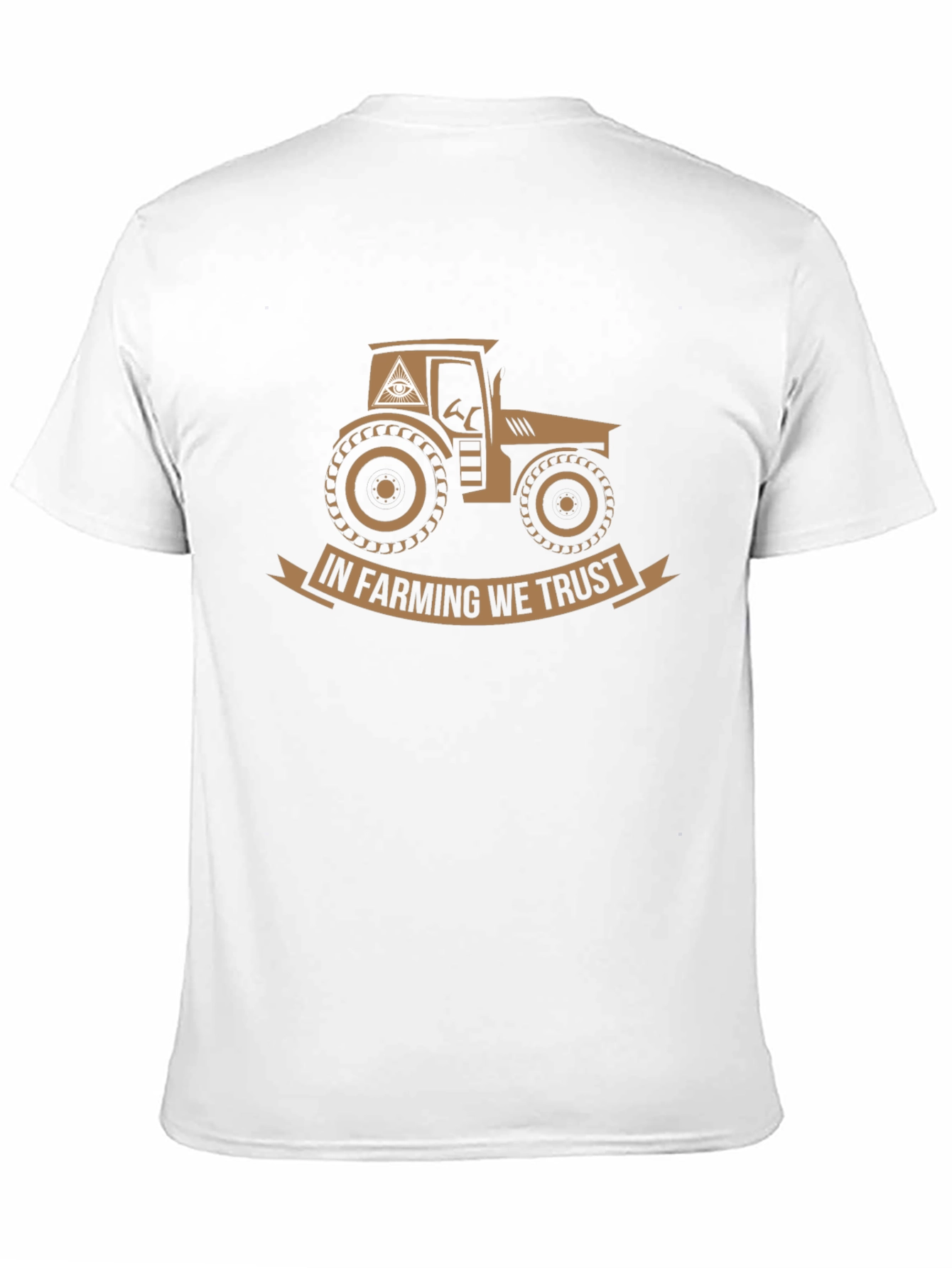 In Farming We Trust Black Graphic Tee