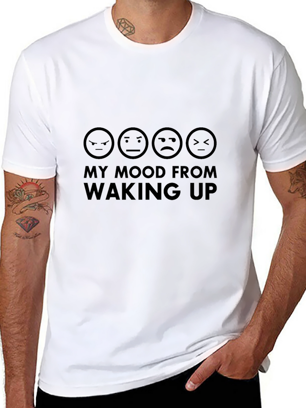 My Mood From Waking Up Graphic Tee