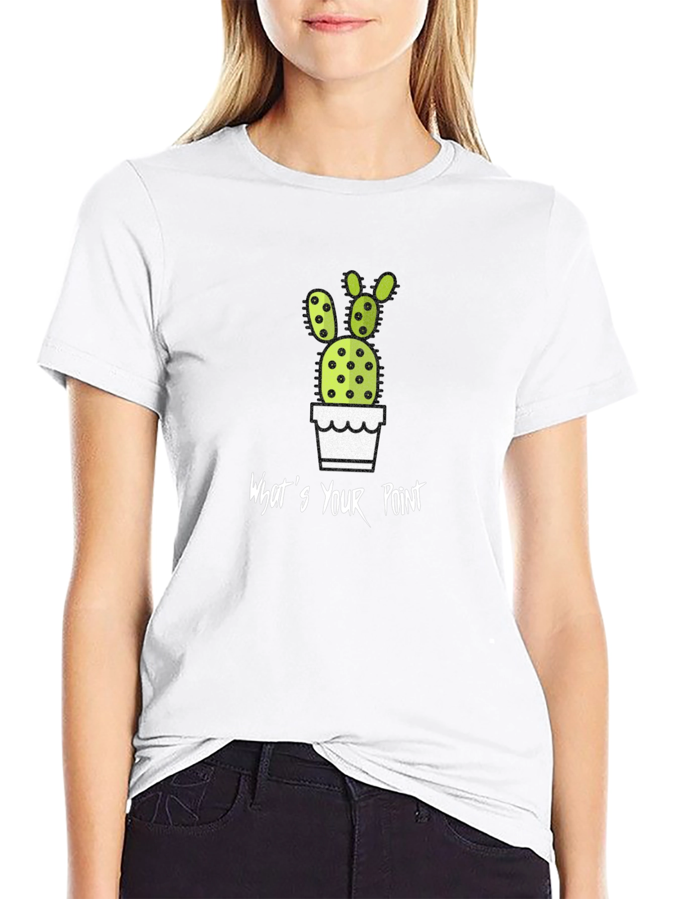 Cactus Whats Your Point T-Shirt