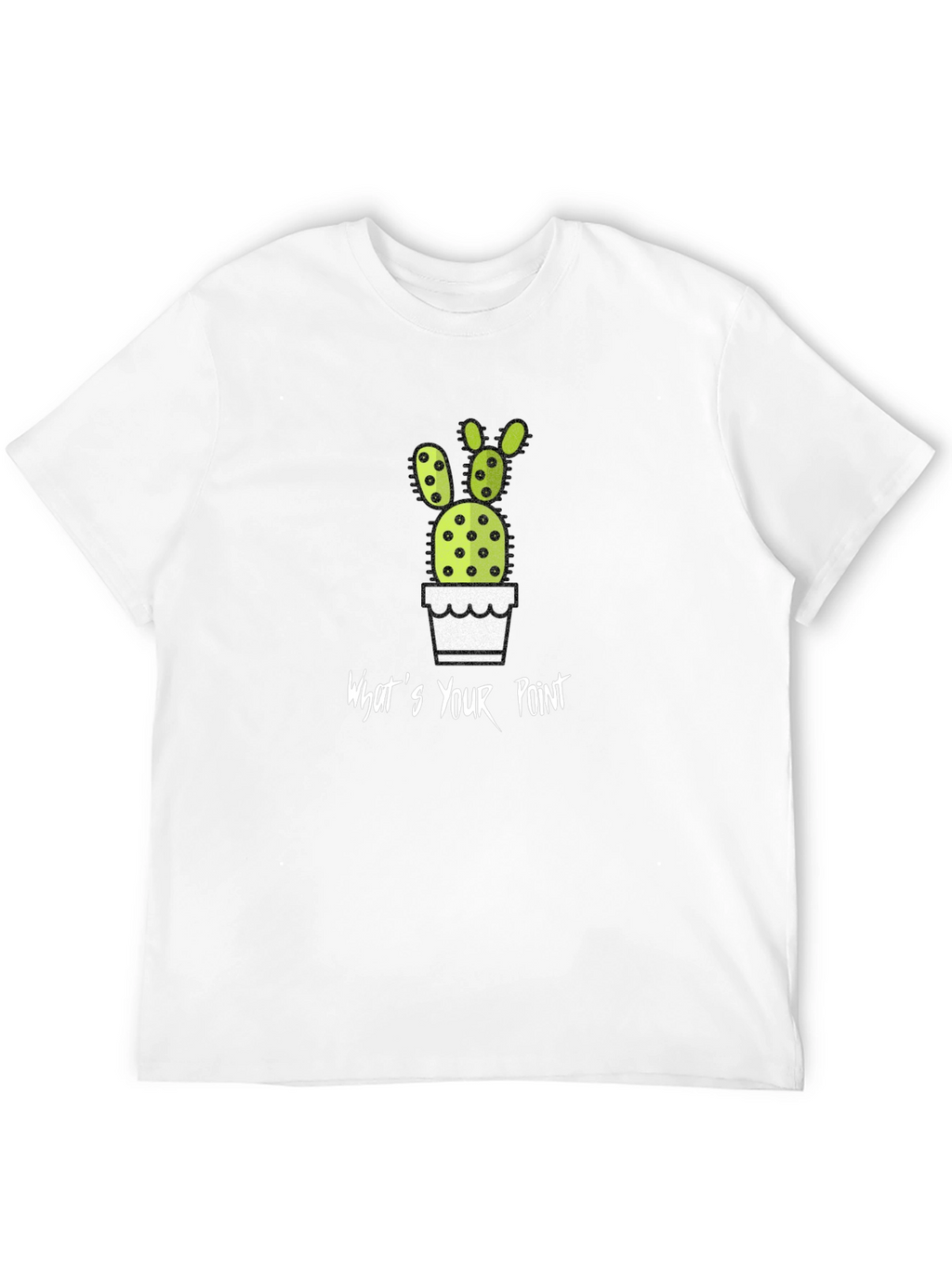 Cactus Whats Your Point T-Shirt
