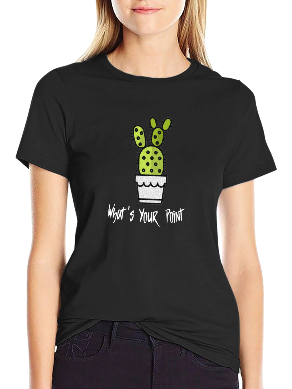 Cactus Whats Your Point T-Shirt