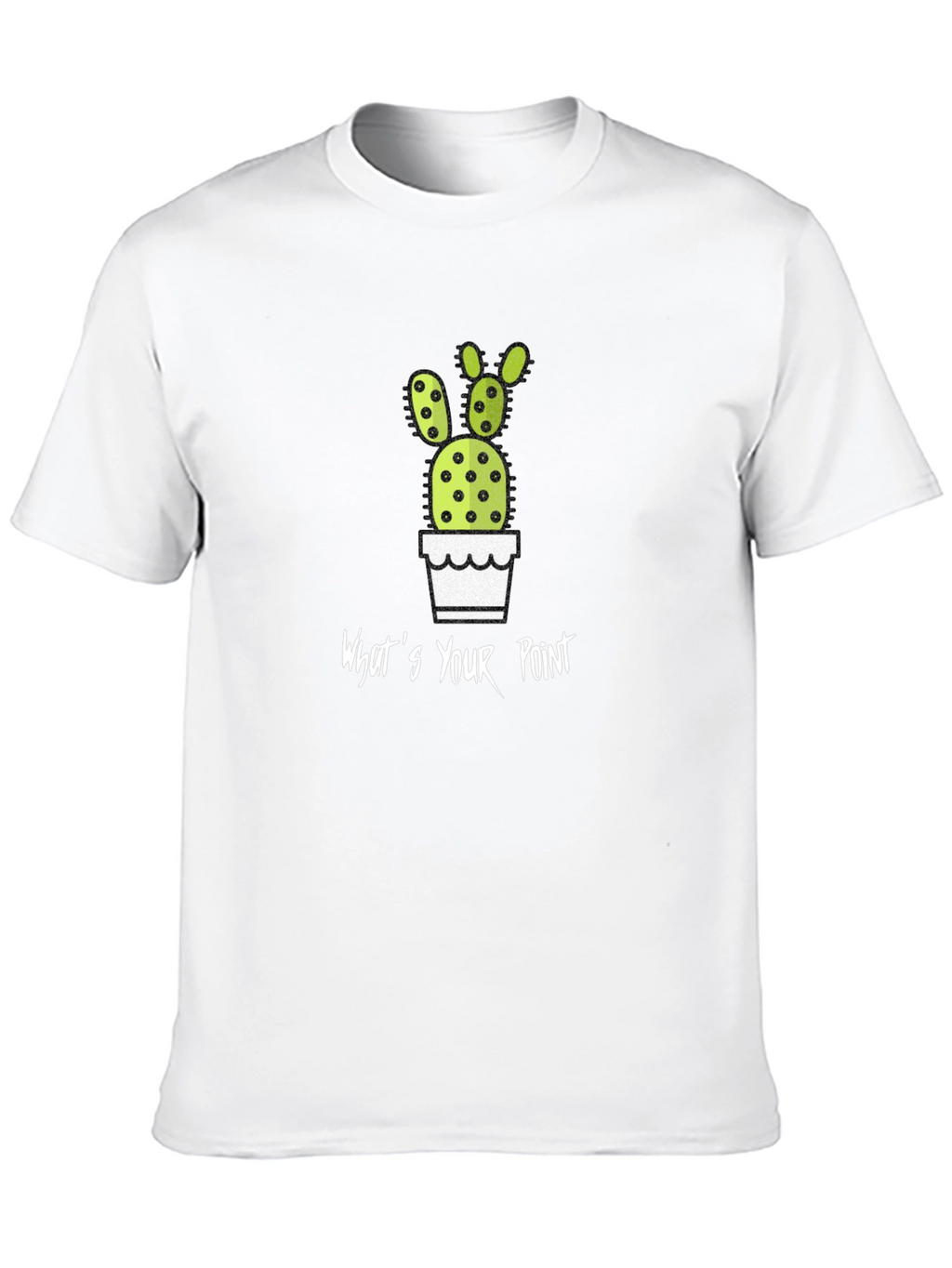 Cactus Whats Your Point T-Shirt
