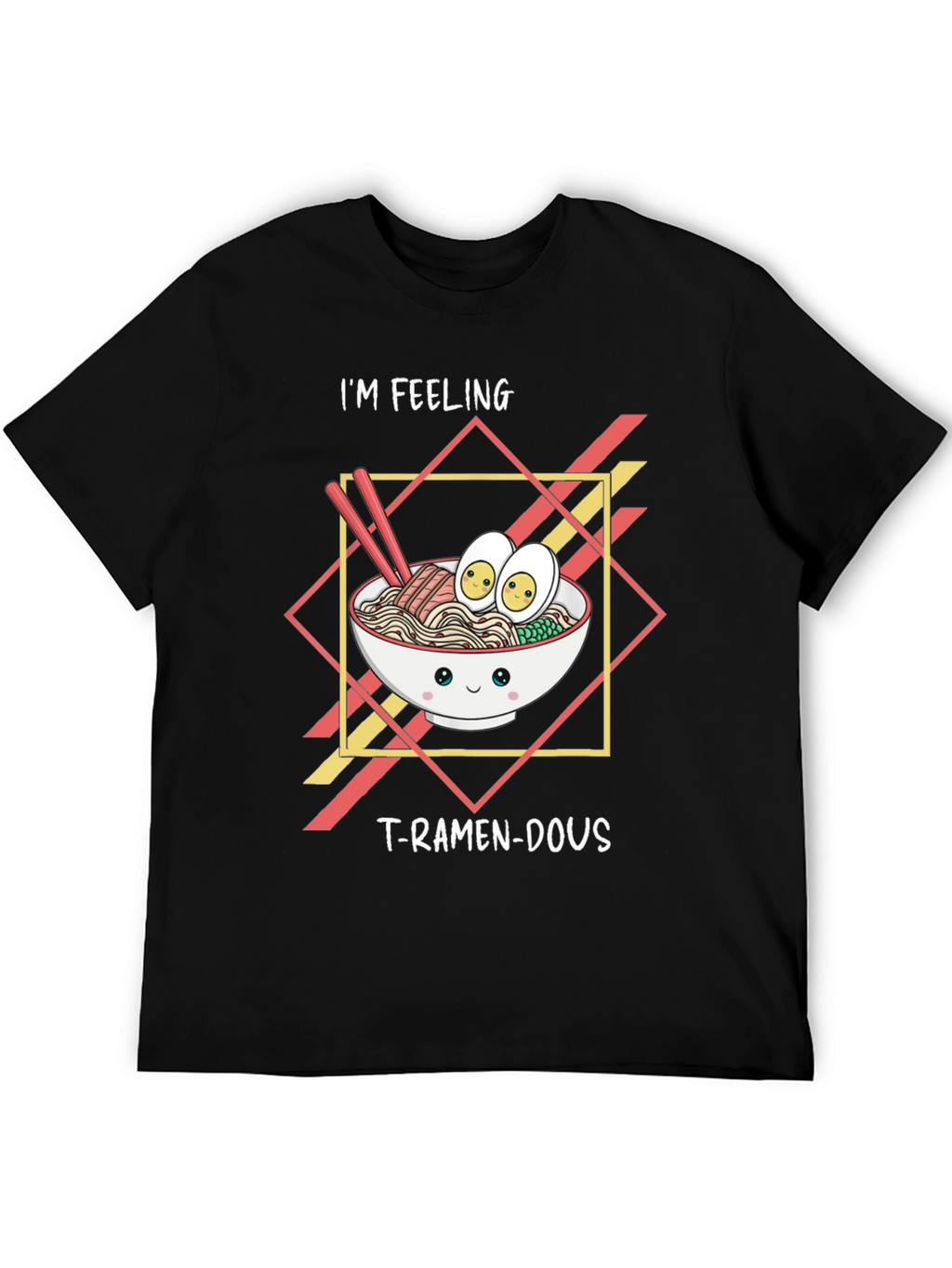 Im Feeling T-Ramen-Dous Black T-Shirt