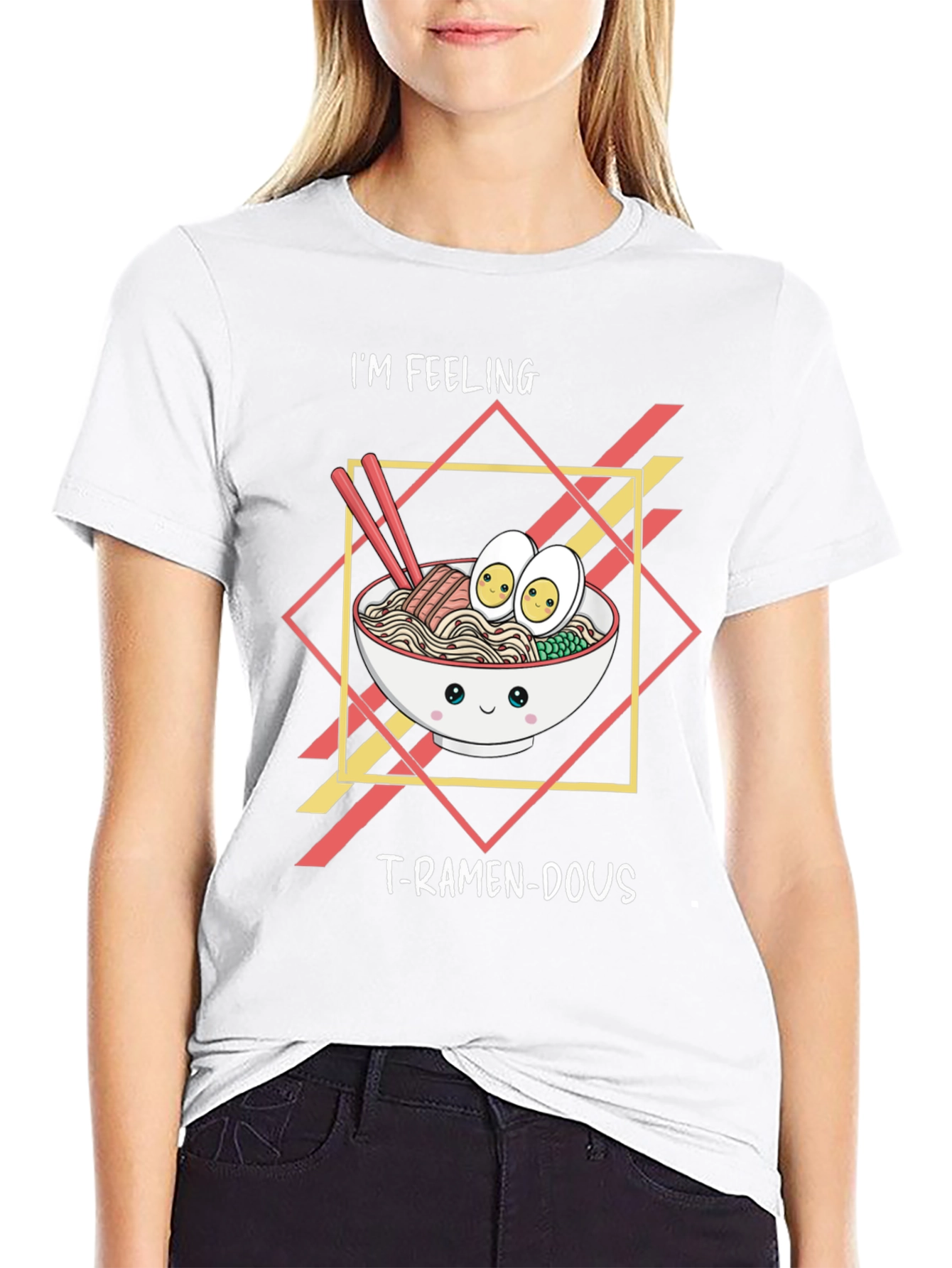 Im Feeling T-Ramen-Dous Black T-Shirt