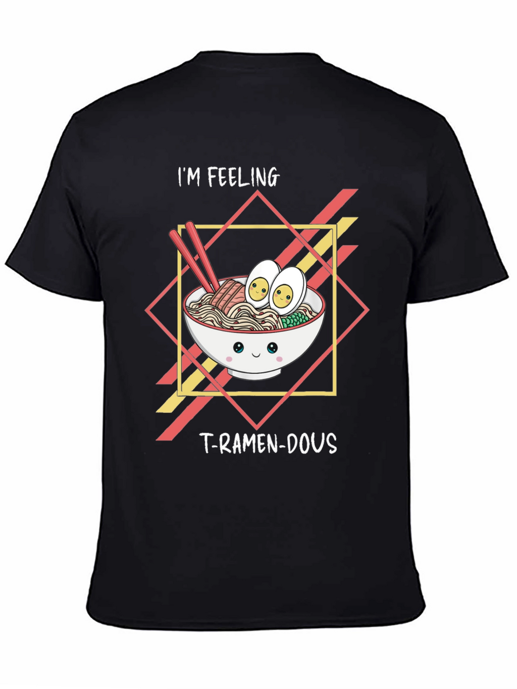 Im Feeling T-Ramen-Dous Black T-Shirt