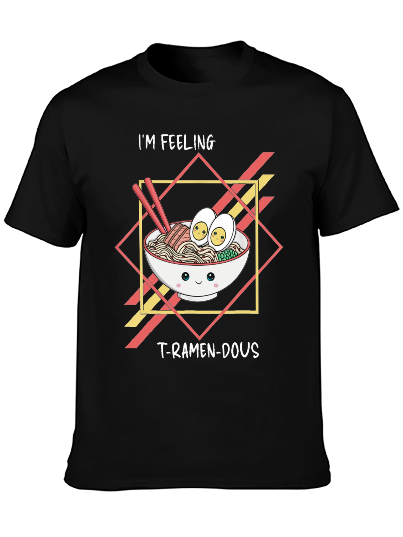 Im Feeling T-Ramen-Dous Black T-Shirt