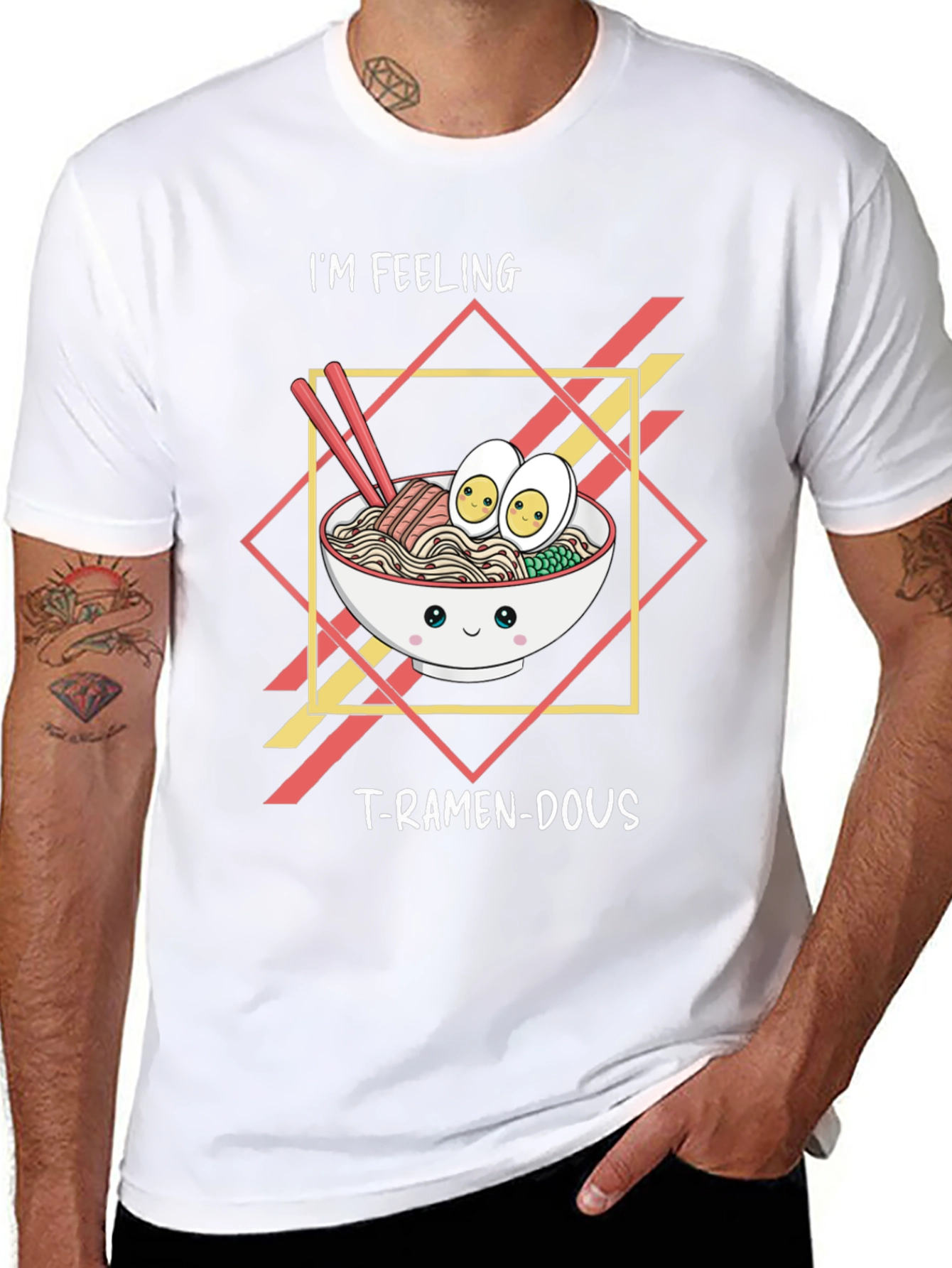 Im Feeling T-Ramen-Dous Black T-Shirt