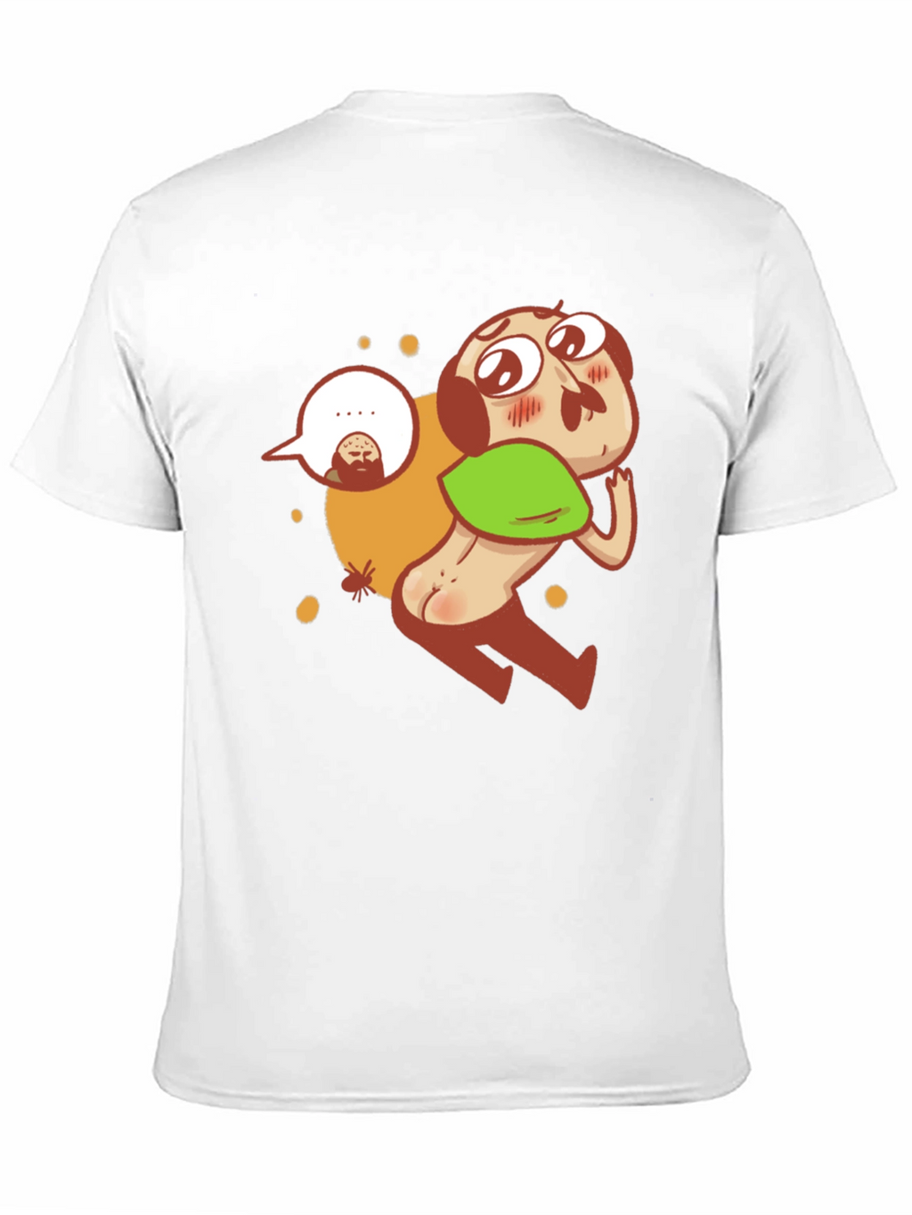 Funny Cartoon Character Graphic T-Shirt