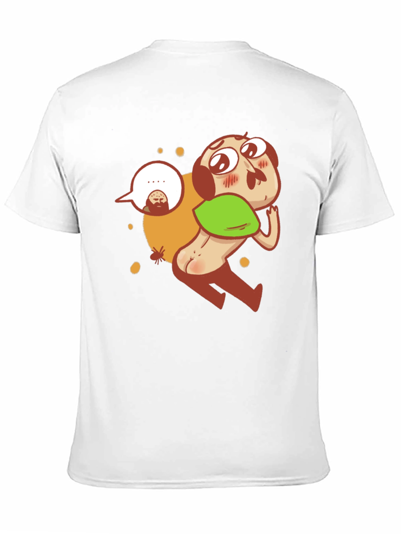 Funny Cartoon Character Graphic T-Shirt