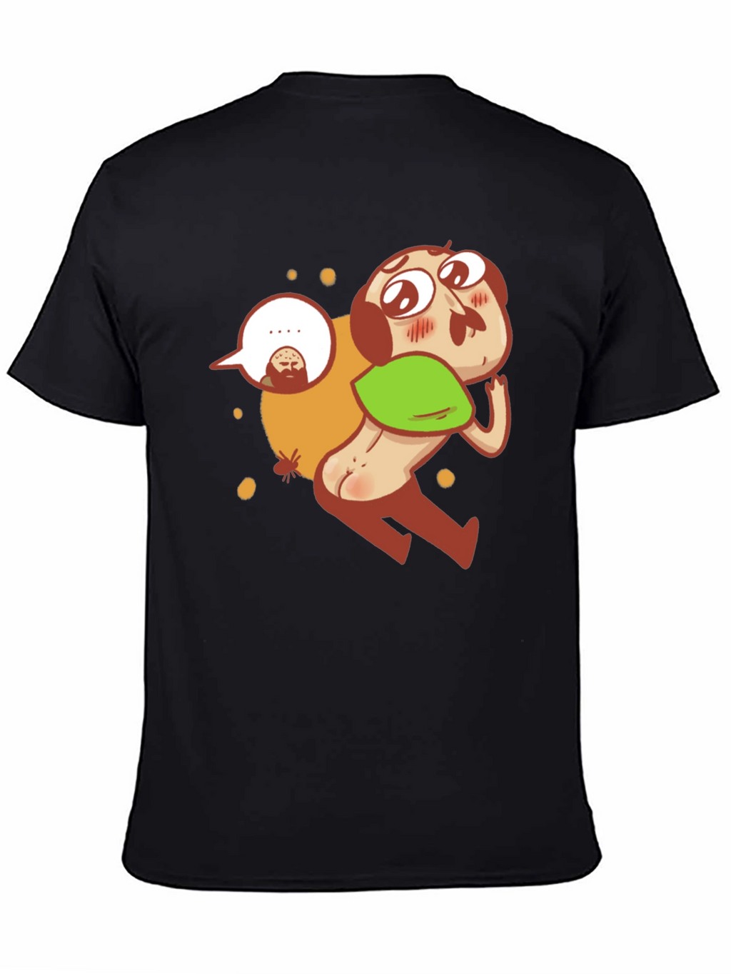 Funny Cartoon Character Graphic T-Shirt