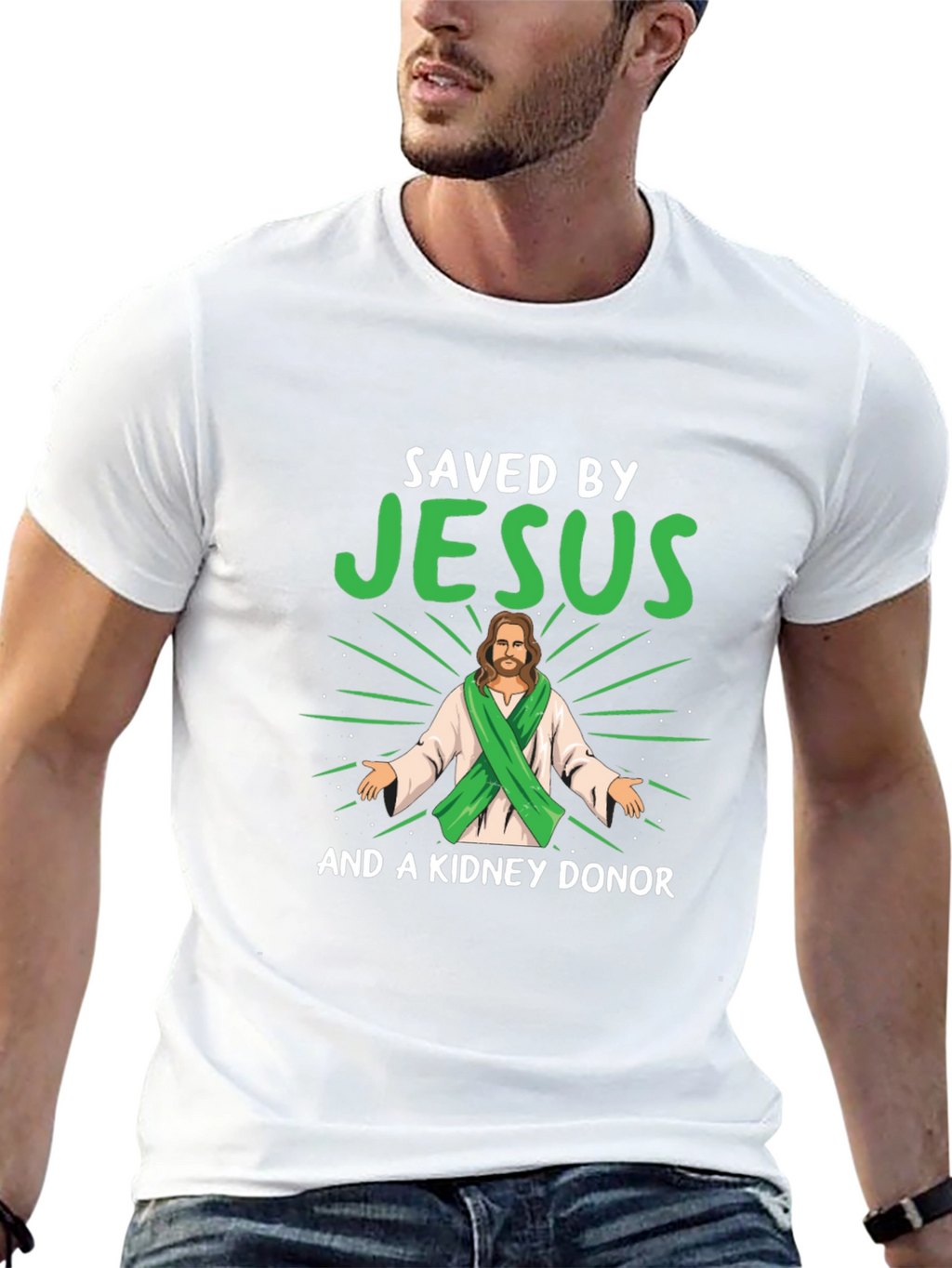 Saved By Jesus & Kidney Donor T-Shirt