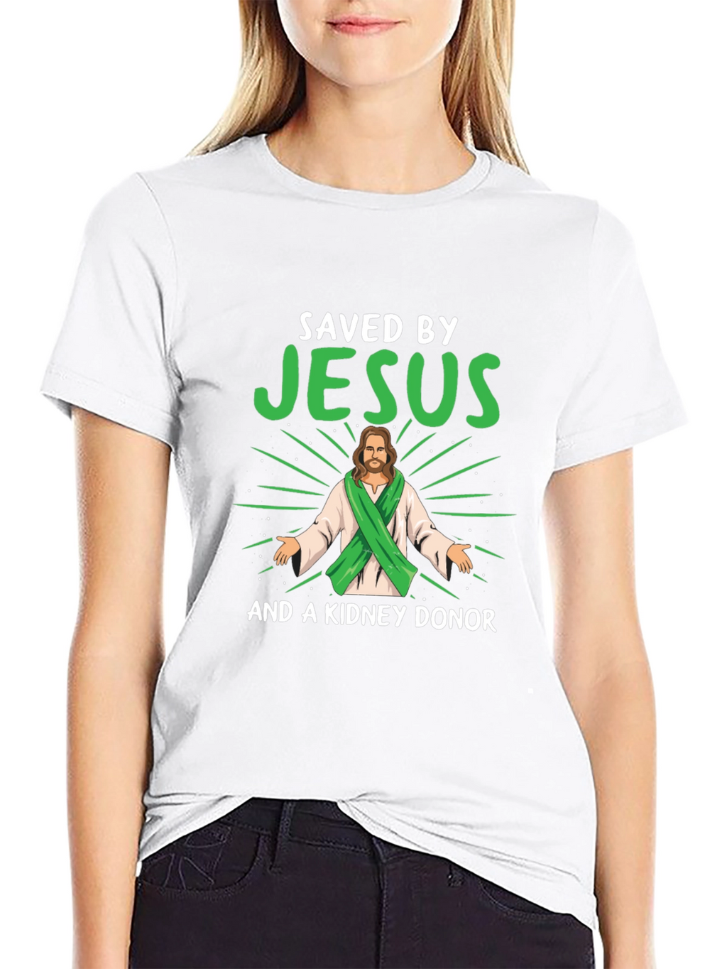 Saved By Jesus & Kidney Donor T-Shirt