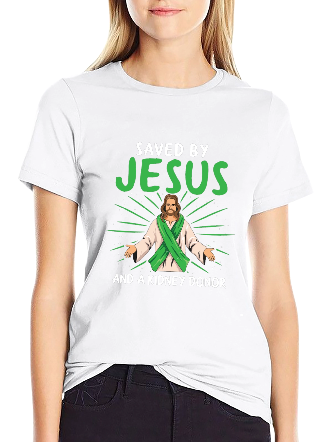 Saved By Jesus & Kidney Donor T-Shirt
