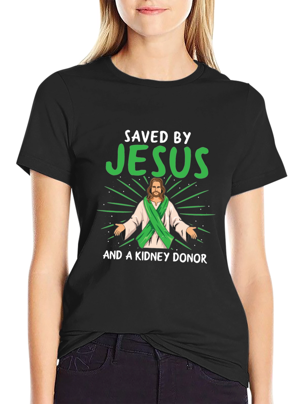 Saved By Jesus & Kidney Donor T-Shirt