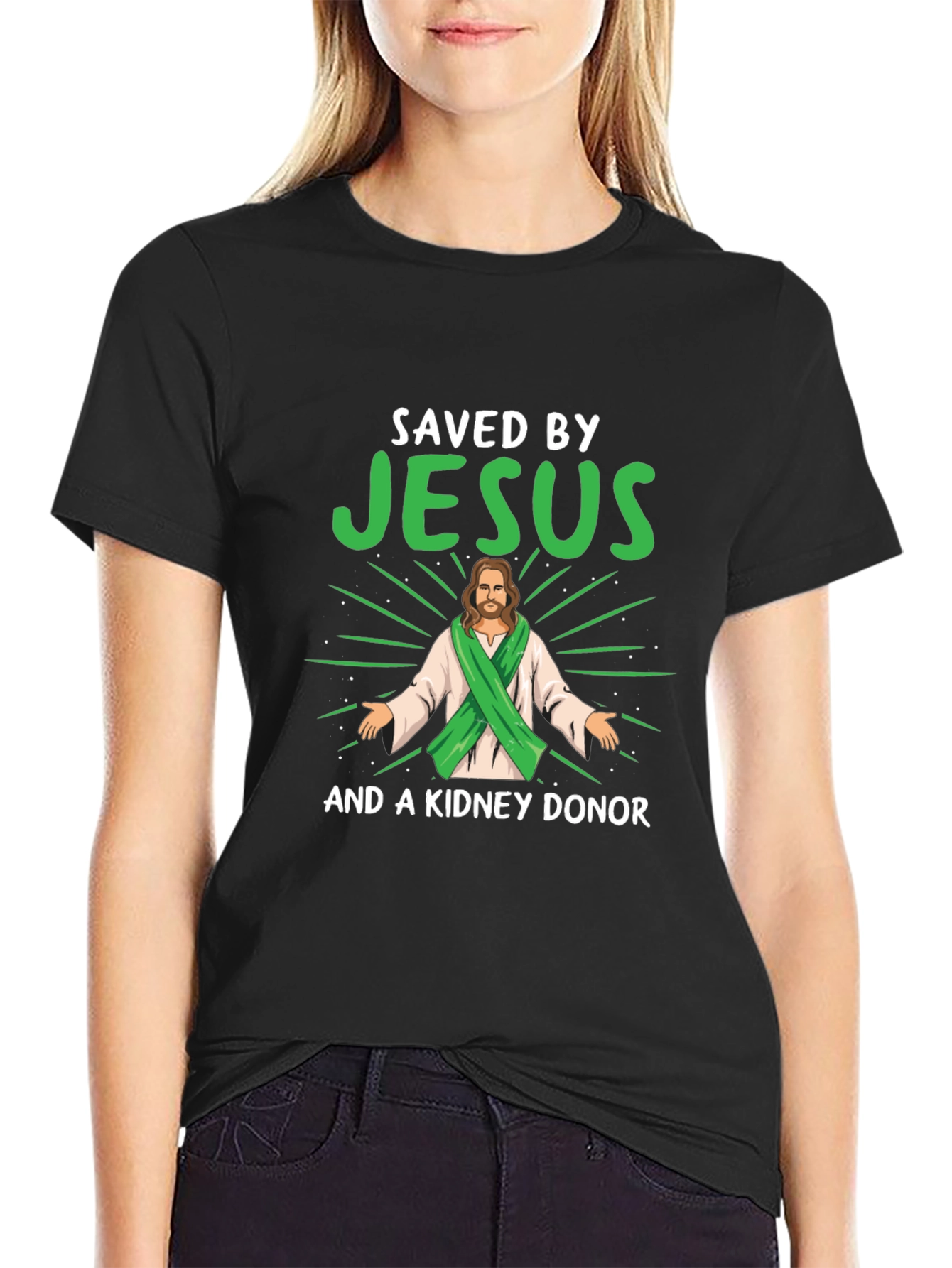 Saved By Jesus & Kidney Donor T-Shirt