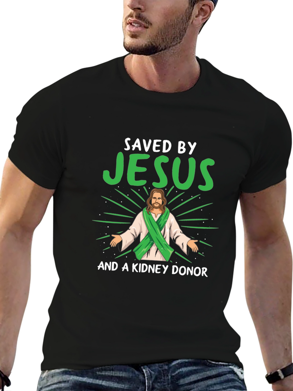 Saved By Jesus & Kidney Donor T-Shirt