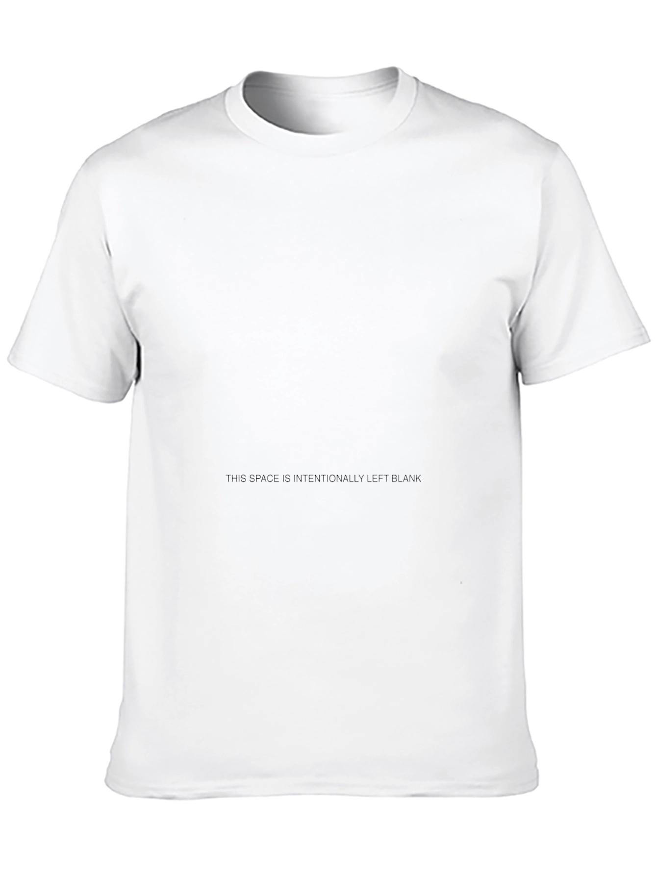 Classic Black Crew Neck T-Shirt