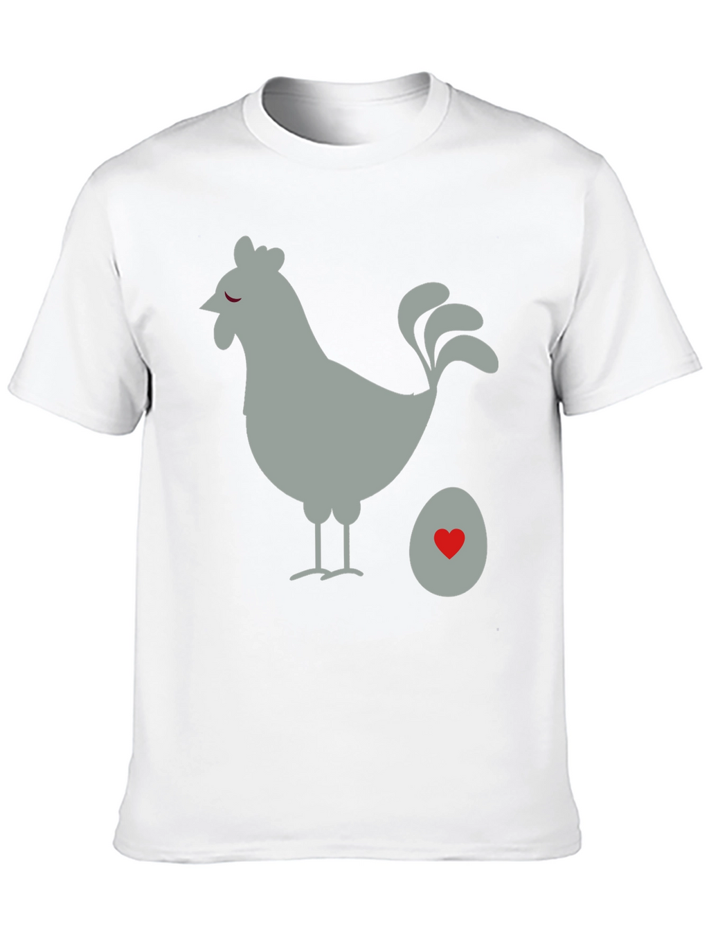 Chicken & Egg Graphic Tee - Quirky Casual Wear