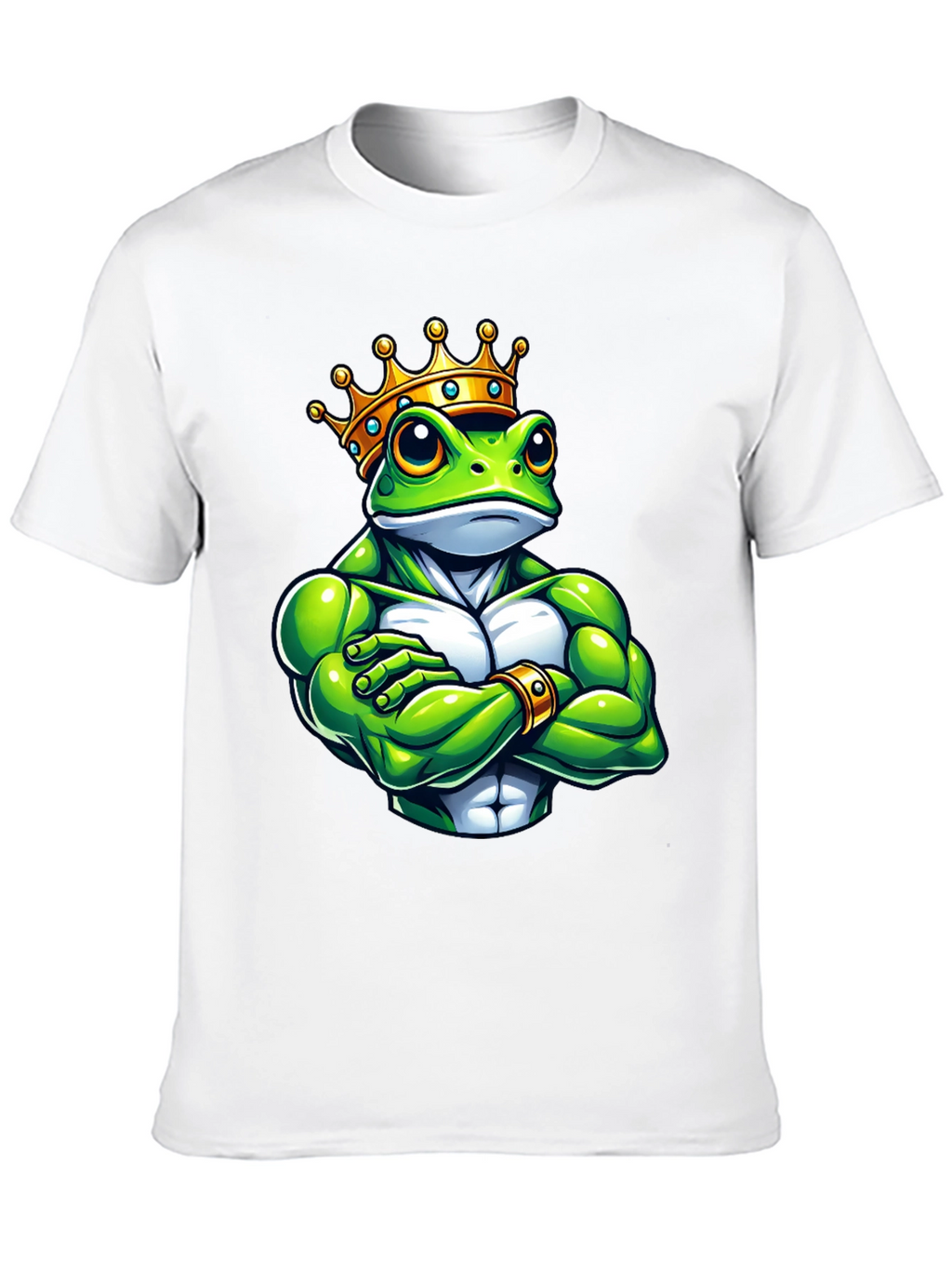 Frog King Graphic Tee - Black T-Shirt