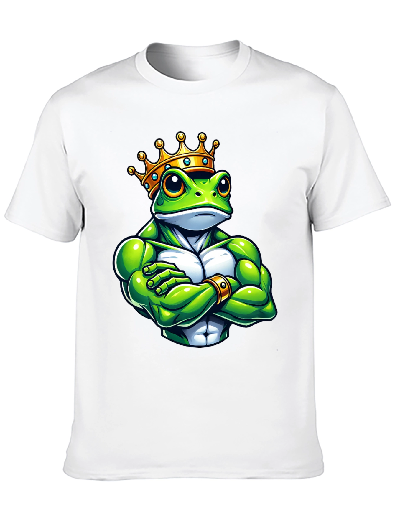 Frog King Graphic Tee - Black T-Shirt