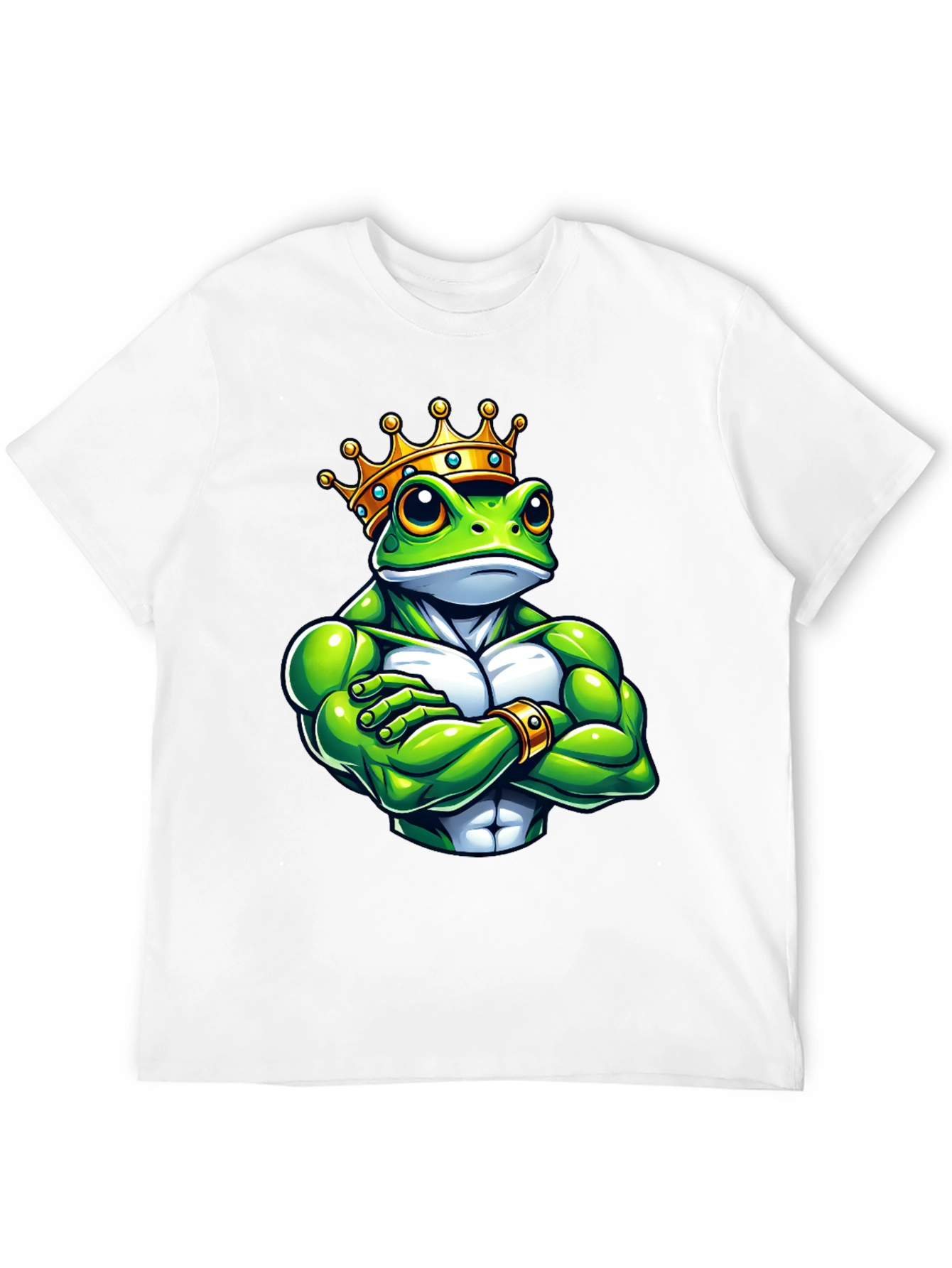 Frog King Graphic Tee - Black T-Shirt