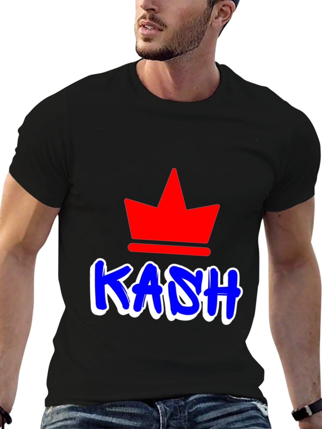 KASH Crown Graphic Tee - Trendy Casual Wear