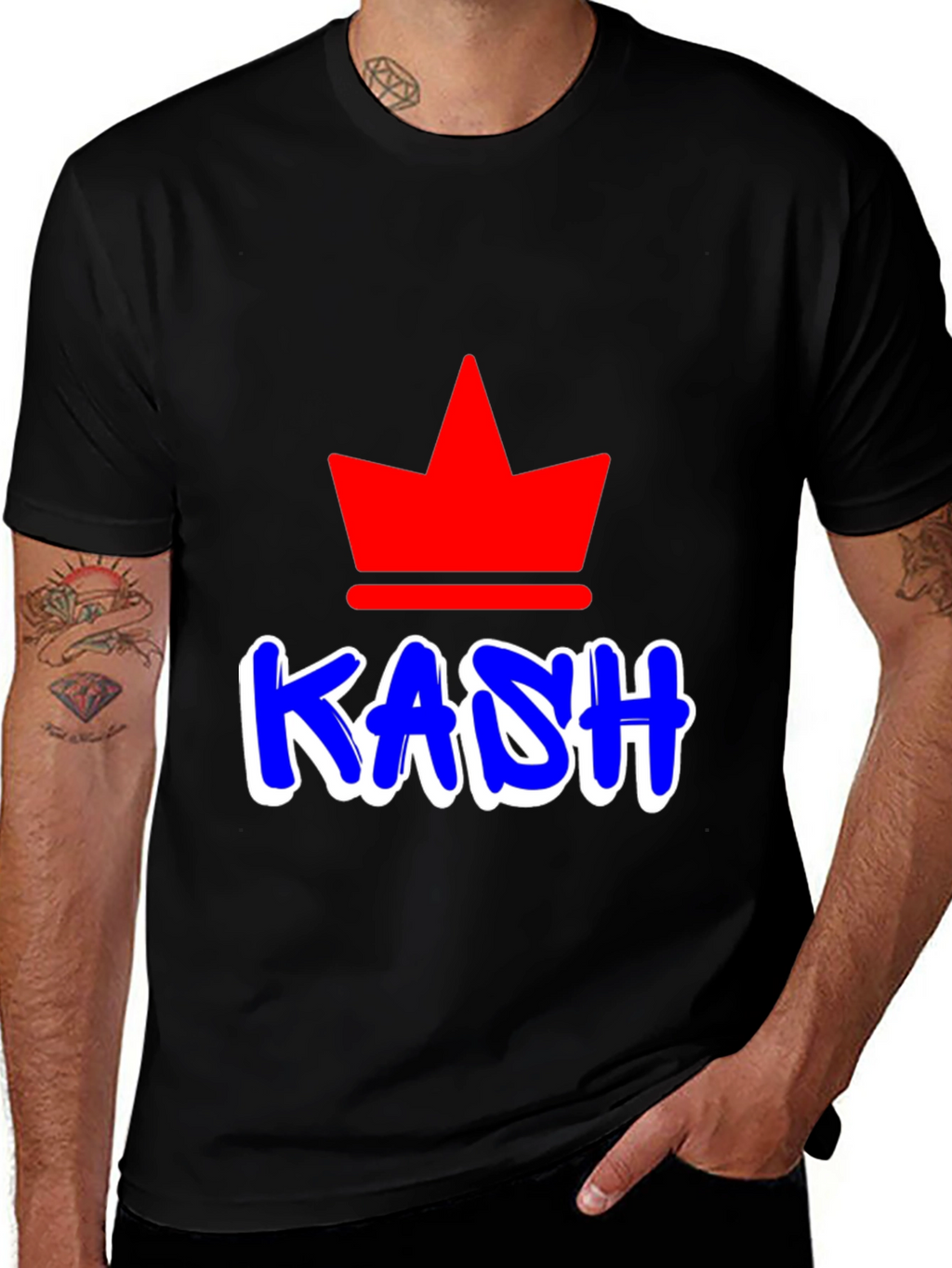 KASH Crown Graphic Tee - Trendy Casual Wear