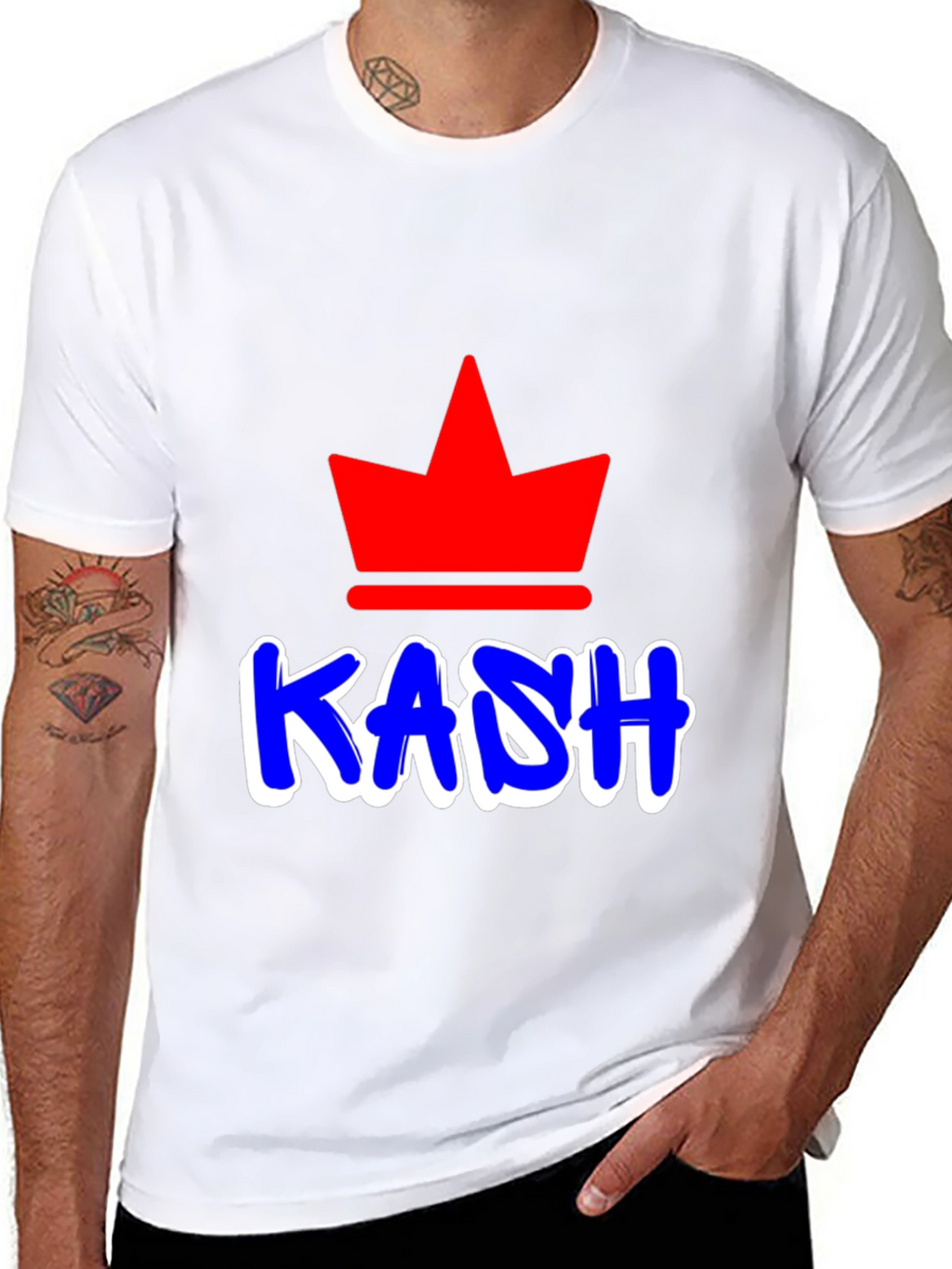 KASH Crown Graphic Tee - Trendy Casual Wear