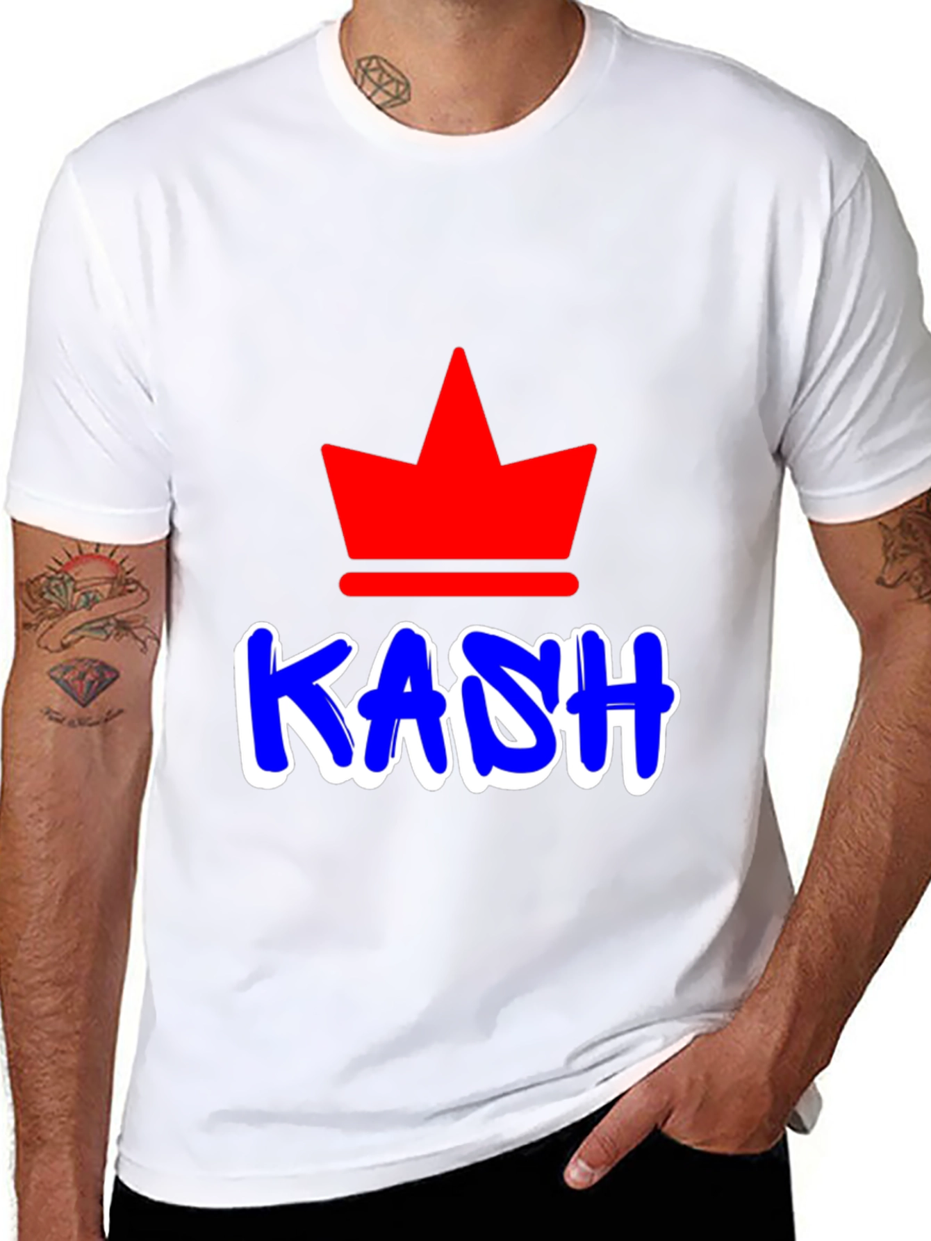 KASH Crown Graphic Tee - Trendy Casual Wear