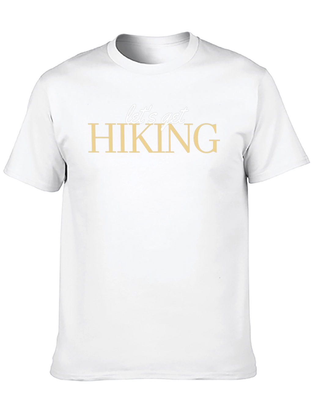 Lets Get Hiking Graphic Tee - Black