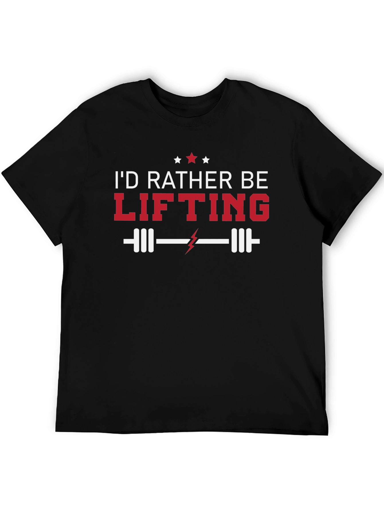 Id Rather Be Lifting Graphic Tee