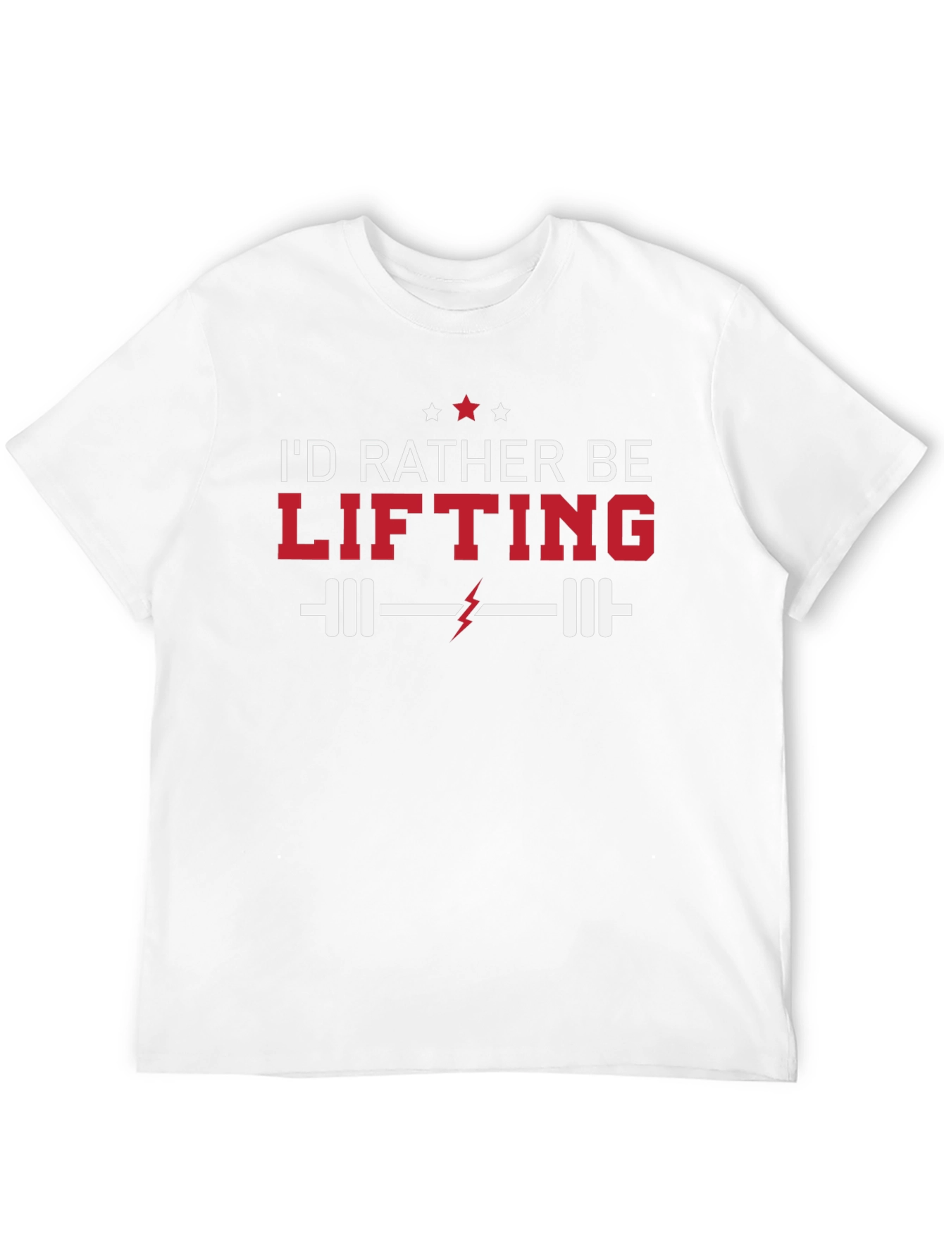 Id Rather Be Lifting Graphic Tee