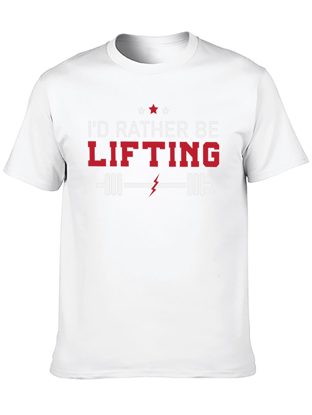 Id Rather Be Lifting Graphic Tee