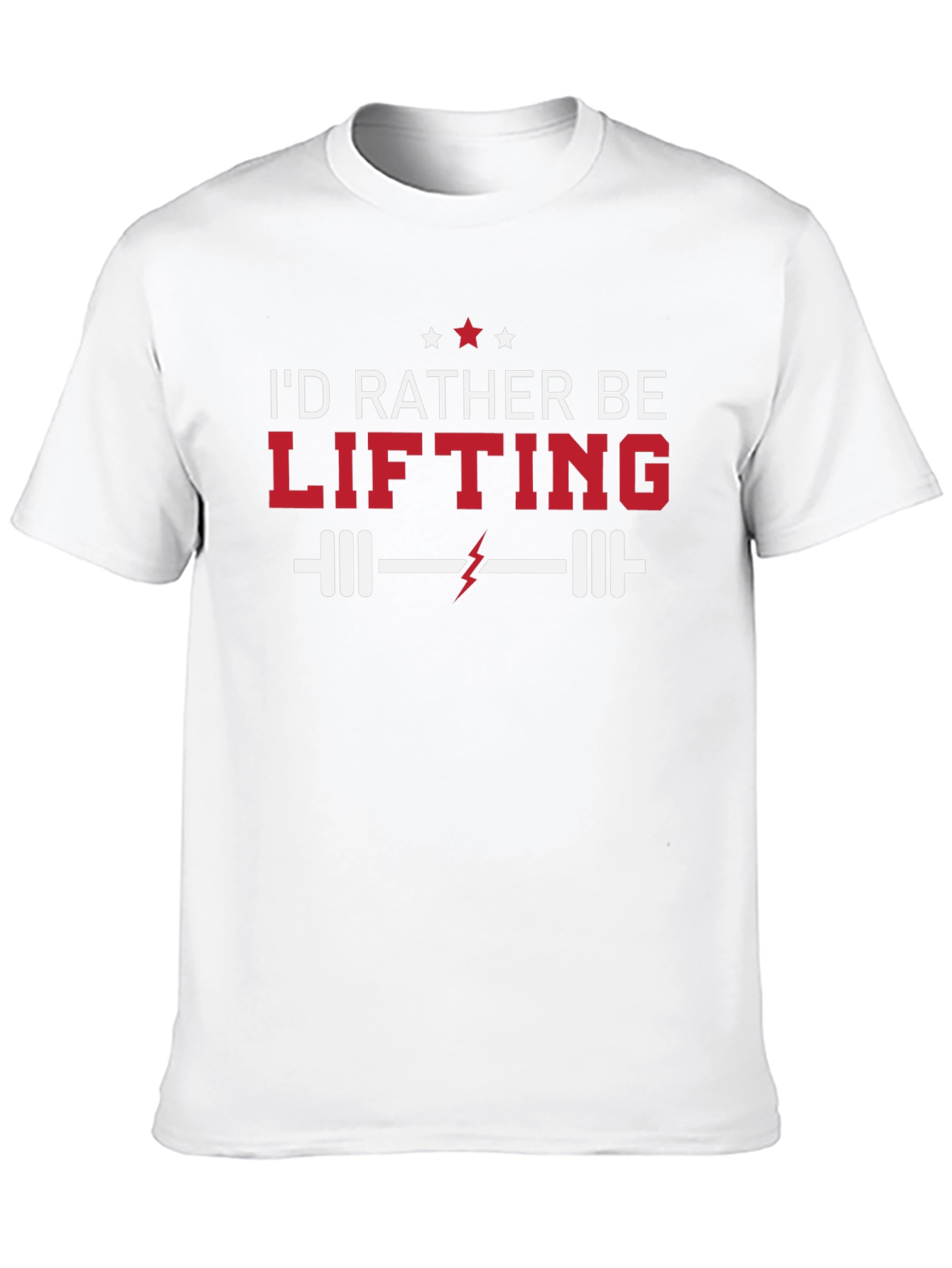 Id Rather Be Lifting Graphic Tee