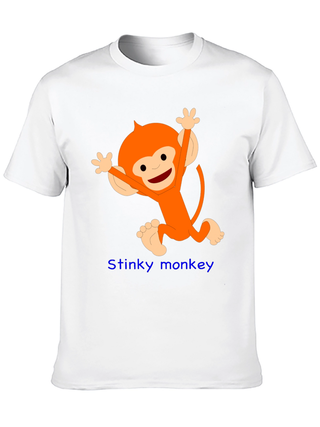 Fun Monkey Graphic Tee - Black