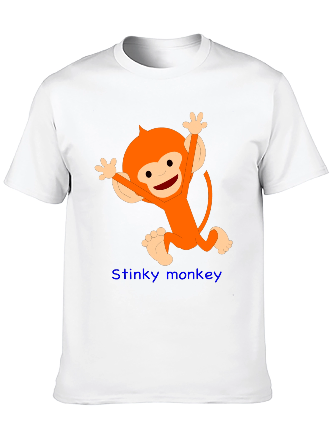 Fun Monkey Graphic Tee - Black