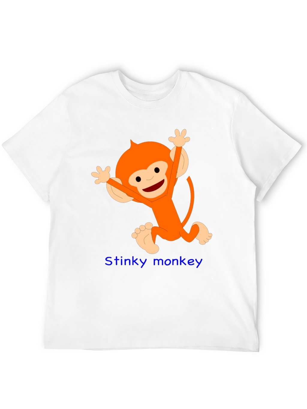 Fun Monkey Graphic Tee - Black