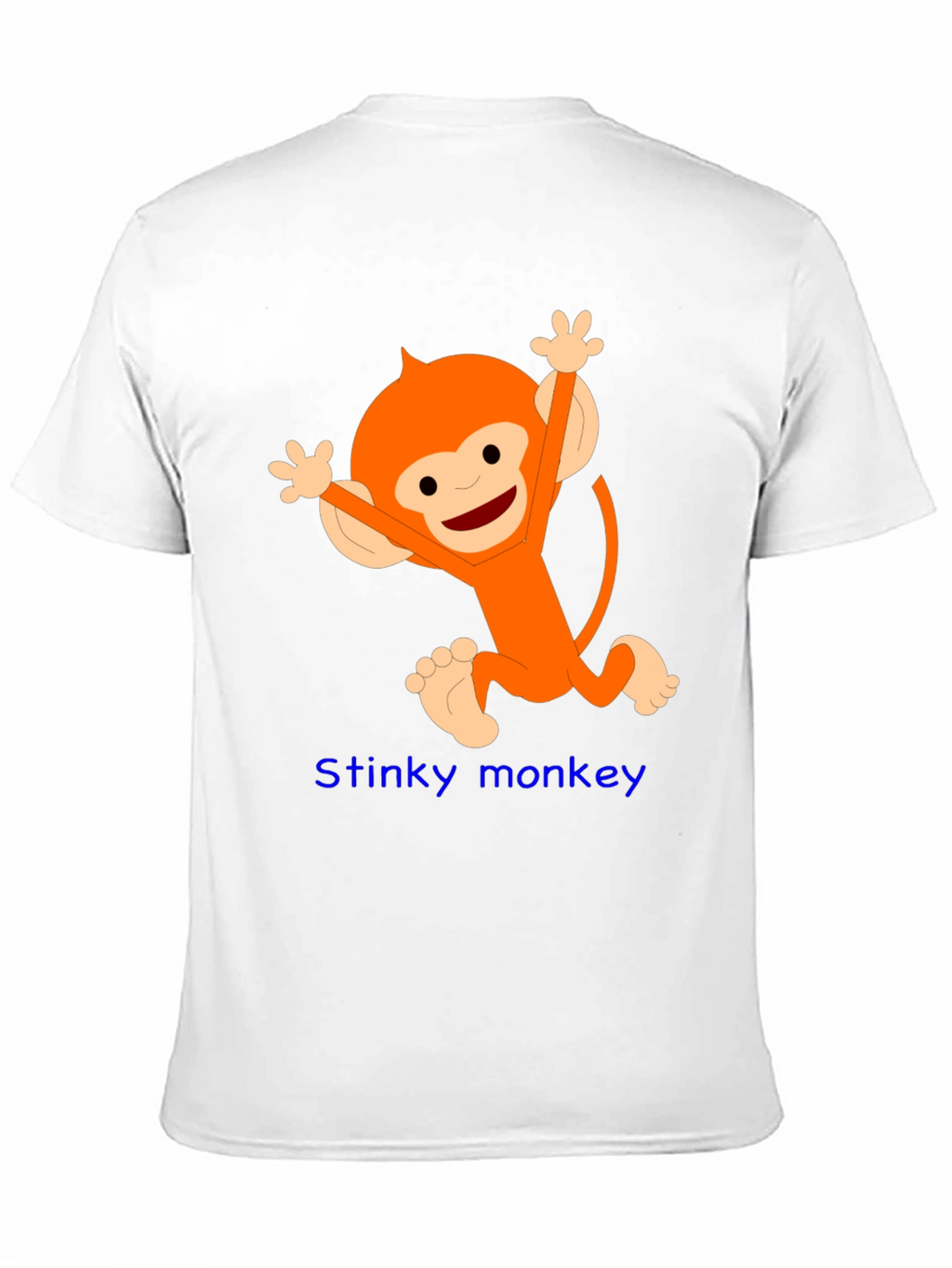 Fun Monkey Graphic Tee - Black