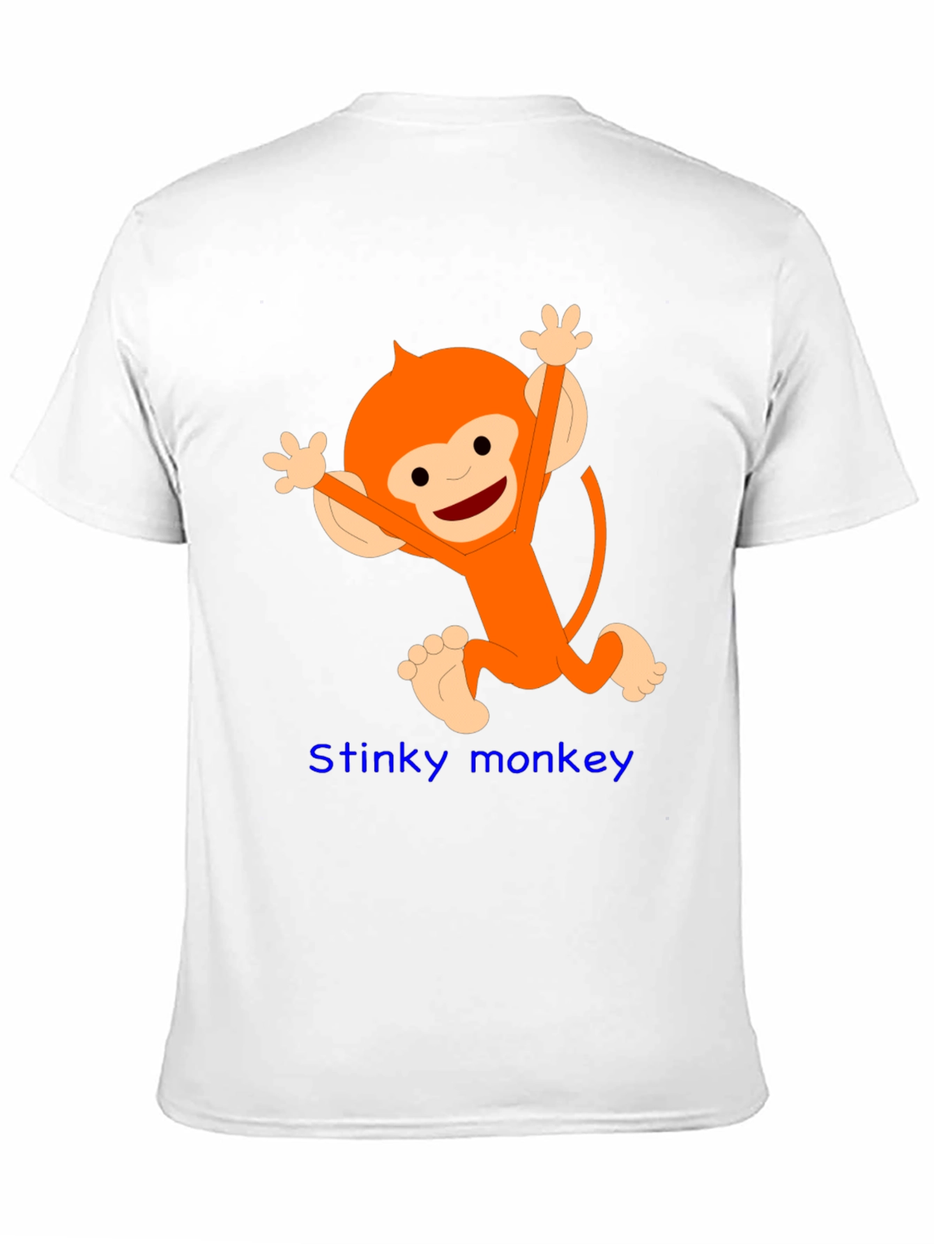 Fun Monkey Graphic Tee - Black