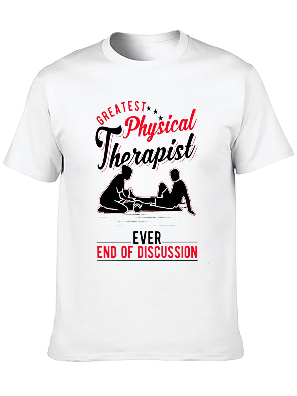 Greatest Physical Therapist T-Shirt - Black