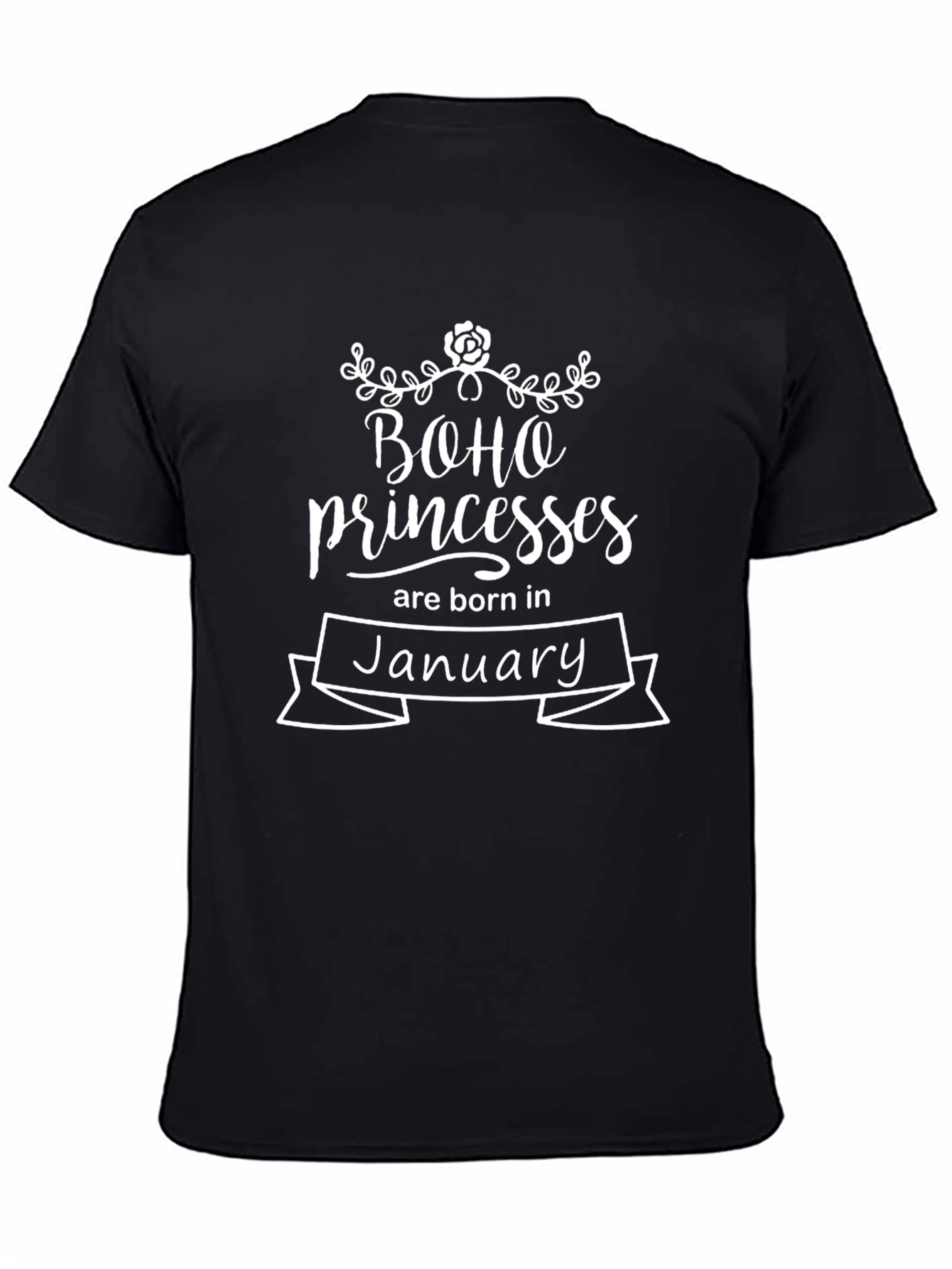 Boho Princesses Born In January T-Shirt