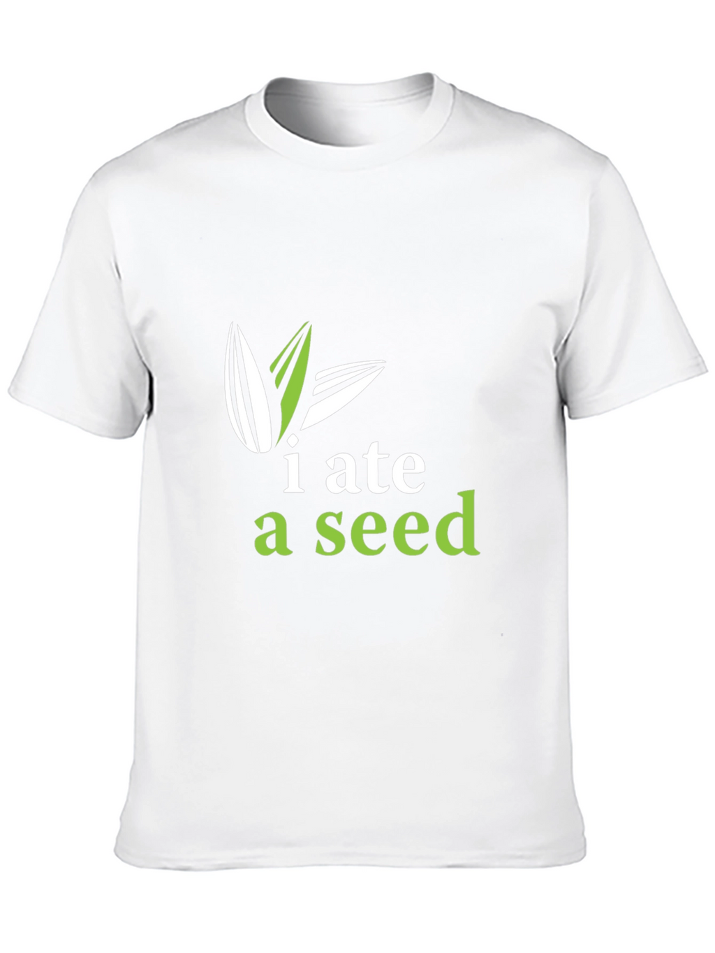 I Ate A Seed Black T-Shirt
