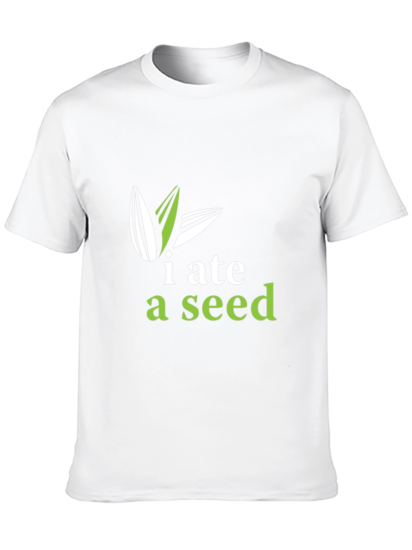 I Ate A Seed Black T-Shirt