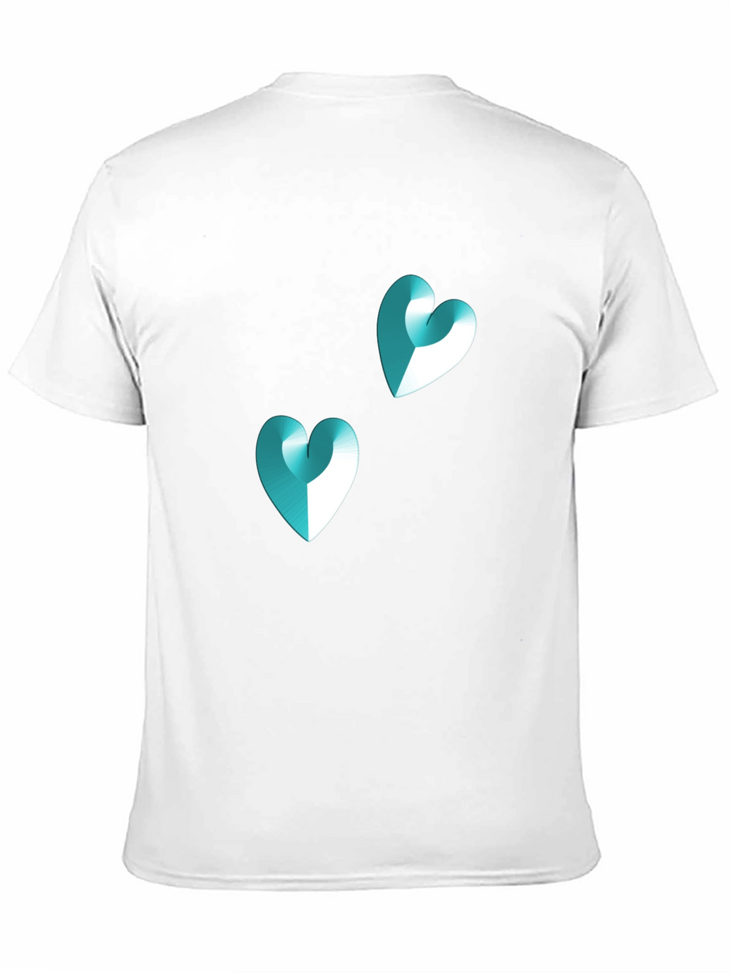 Heart Graphic Tee - Modern Black T-Shirt