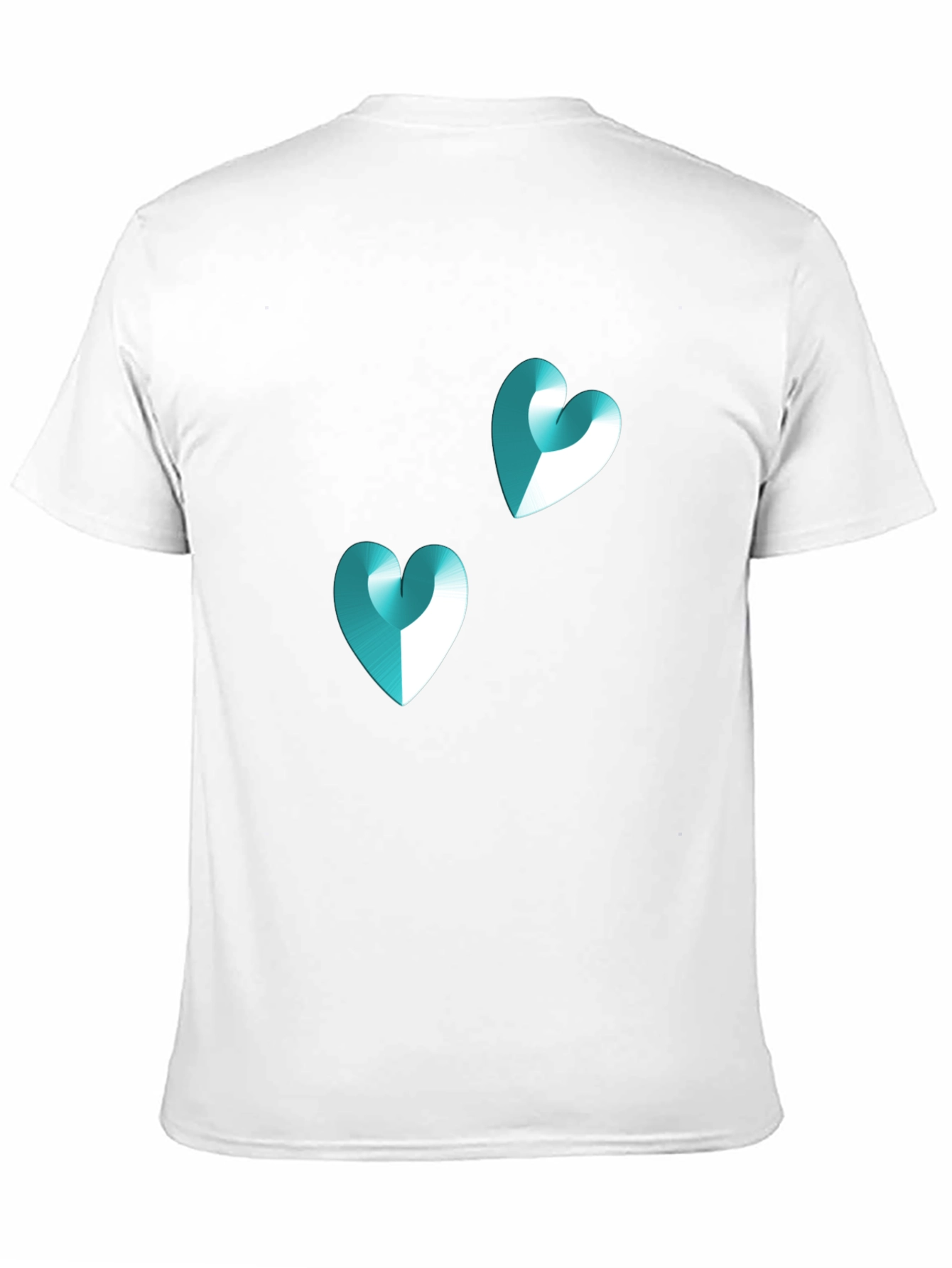 Heart Graphic Tee - Modern Black T-Shirt